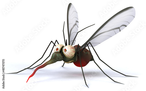 Illustration: Fun mosquito Fun mosquito