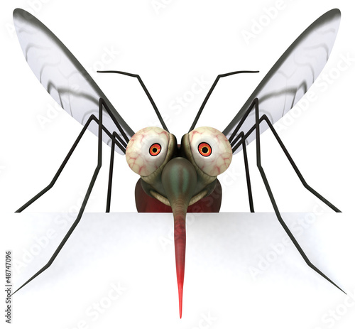 Illustration: Fun mosquito Fun mosquito