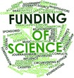 Word cloud for Funding of science