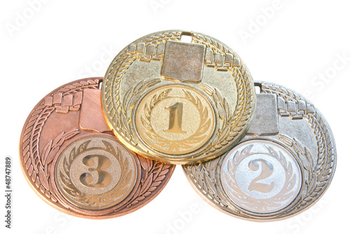 Photo: Three medals Three medals