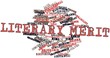 Word cloud for Literary merit