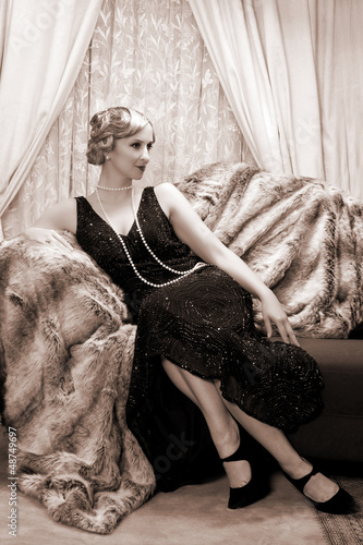 Photo: Twenties lady Twenties lady