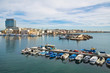 Panoramic view of Gallipoli. Puglia. Italy.