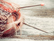 Foto: Knitwork with Needles Knitwork with Needles