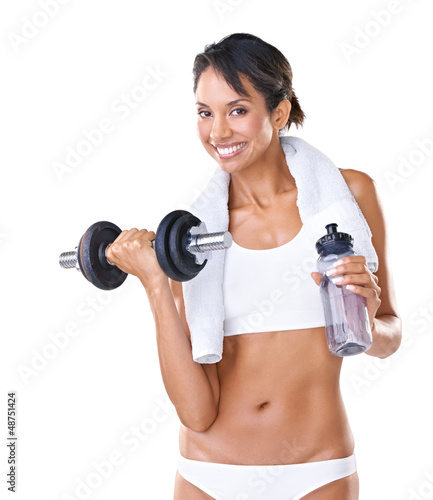 Photo: Building strong muscles Building strong muscles