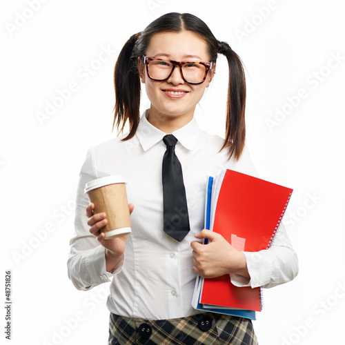 Photo: College girl College girl