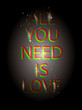 ALL YOU NEED IS LOVE