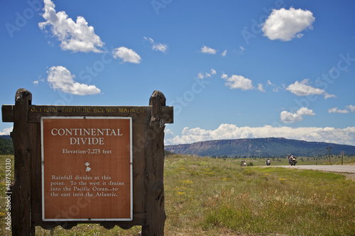 Photo: Continental Divide Historic Marker, New Mexico Continental Divide Historic Marker, New Mexico