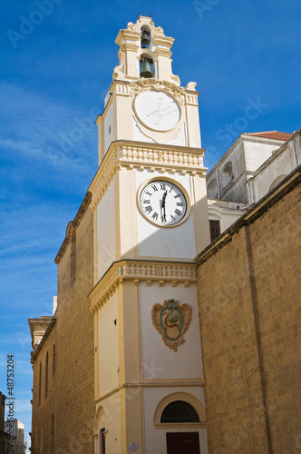 Photo: Clocktower. Gallipoli. Puglia. Italy. Clocktower. Gallipoli. Puglia. Italy.