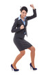 Photo: businesswoman winning over white businesswoman winning over white