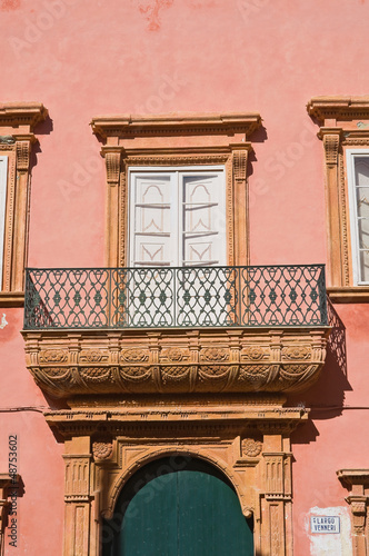Photo: Venneri palace. Gallipoli. Puglia. Italy. Venneri palace. Gallipoli. Puglia. Italy.