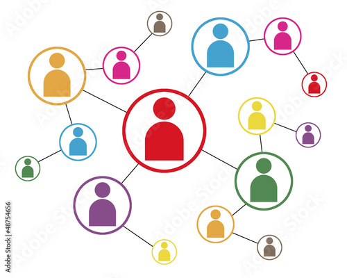 Illustration: Connected People Connected People