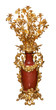 Gilded candelabrum