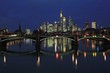 Foto: Frankfurt-Skyline bei Nacht Frankfurt-Skyline bei Nacht