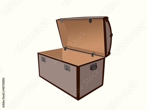 Illustration: Treasure box Treasure box