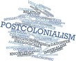 Word cloud for Postcolonialism