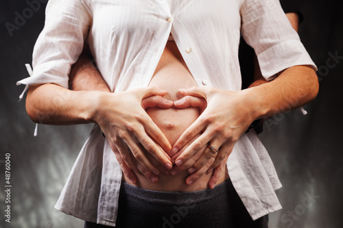 Photo: Pregnant Couple Pregnant Couple