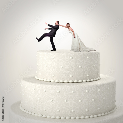 Photo: wedding funny cake wedding funny cake