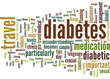 5 Diabetes Travel Tips Concept