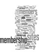 Membership Sites Today concept