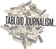 Word cloud for Tabloid journalism