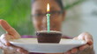 Giving A Birthday Cake