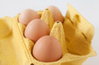 eier in der schachtel