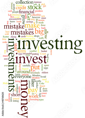 Vector: Investing Mistakes to Avoid Concept Investing Mistakes to Avoid Concept