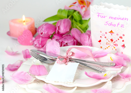 Photo: Menü am Valentinstag Menü am Valentinstag