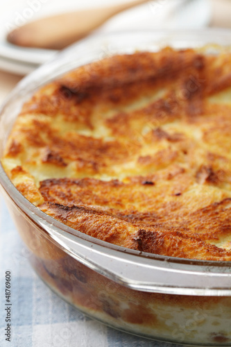 Photo: Bread and butter pudding Bread and butter pudding