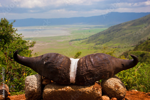 Photo: Ngorongoro crater in Tanzania, Ngorongoro crater in Tanzania,