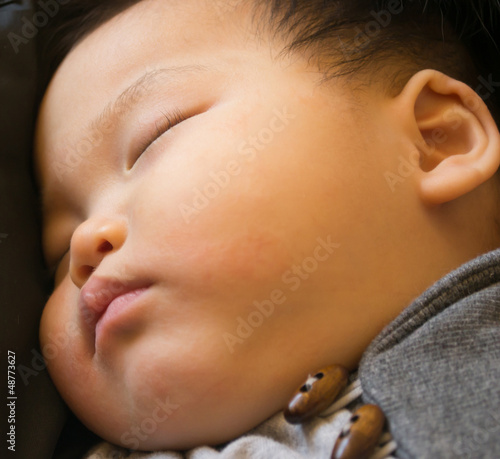 Photo: Baby Boy Sleeping Baby Boy Sleeping