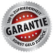 Zufriedenheitsgarantie – 100% Zufriedenheit - sonst Geld zurück