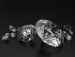 Round_diamonds_on_black_background