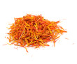 Safflower (Saffron Substitute) Isolated on White Background