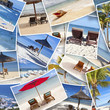 photos souvenirs de vacances dans les îles