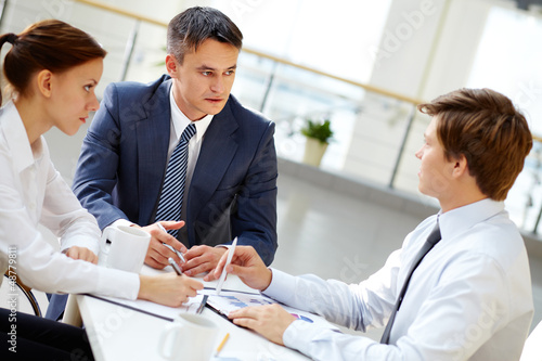 Photo: At meeting At meeting