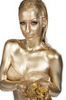 Goldene Frau
