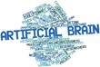Word cloud for Artificial brain