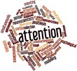Word cloud for Attention