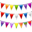 Rainbow Bunting Banner Garland