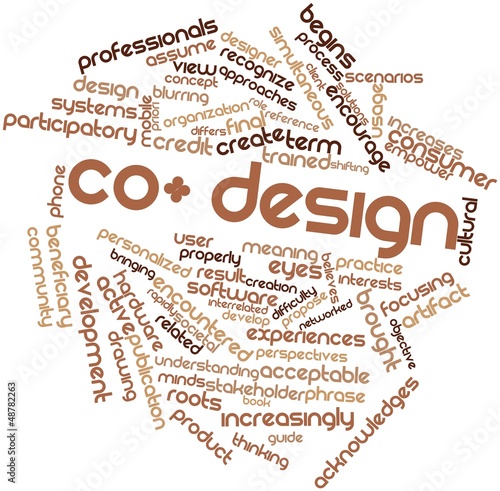 Illustration: Word cloud for Co-design Word cloud for Co-design