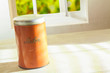 Tin labelled sugar