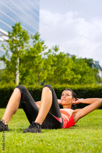 Photo: Urban sports - fitness in the city Urban sports - fitness in the city