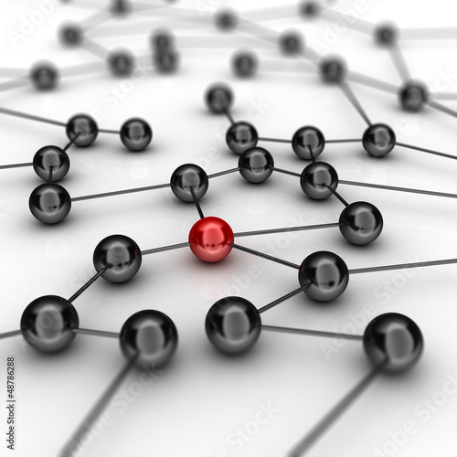 Illustration: Abstract network Abstract network