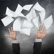 throw paper