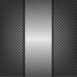 Abstract Metal Background With Metal Plate