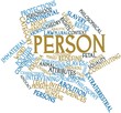 Word cloud for Person