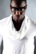 Mann mit Brille