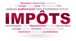 nuage de mots impôts